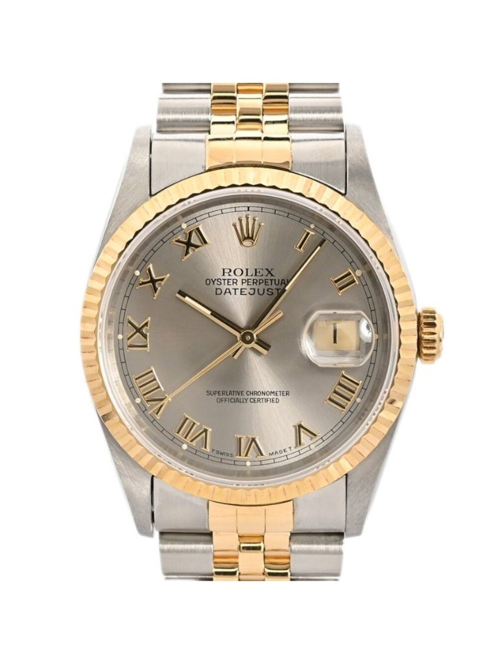 Rolex Watch Datejust Gold